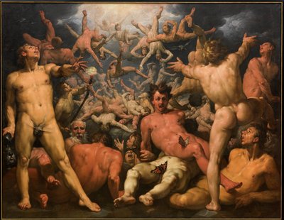 Titanernes fald af Cornelis van Haarlem