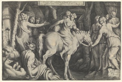 Cloelias flugt over Tiberen Cloelia (titel på objekt) af Cornelis van Kittensteyn