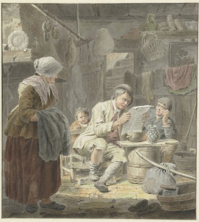 Avislæseren af Cornelis van Noorde