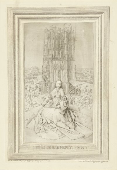 Sankt Barbara af Cornelis van Noorde