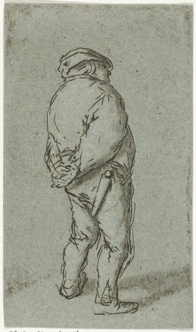stående mand af Cornelis van Noorde