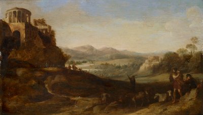 Hyrder i Campagna, 1620-1667 af Cornelis van Poelenburgh