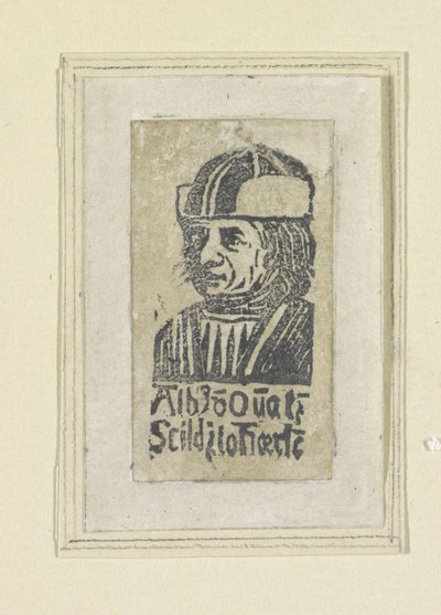 Portræt af Albert van Oudwater af Cornelis van den Berg
