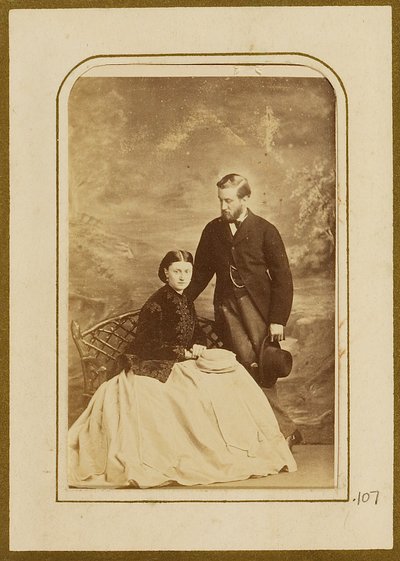 [Hertug og hertuginde af St Albans] af Cornelius Jabez Hughes
