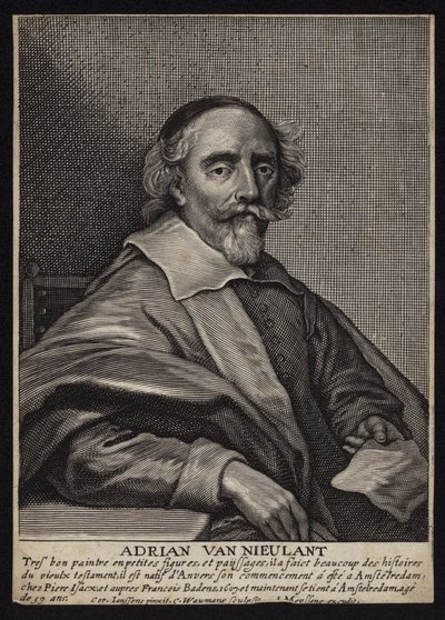 Adriaen van Nieulandt den Yngre af Cornelius Janssen van Ceulen