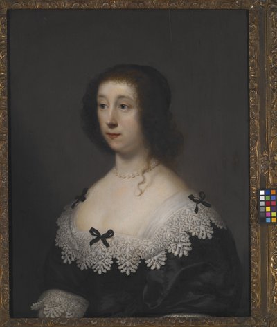 Lettice Morrison, Viscountesse Falkland (olie på lærred) af Cornelius Janssen van Ceulen