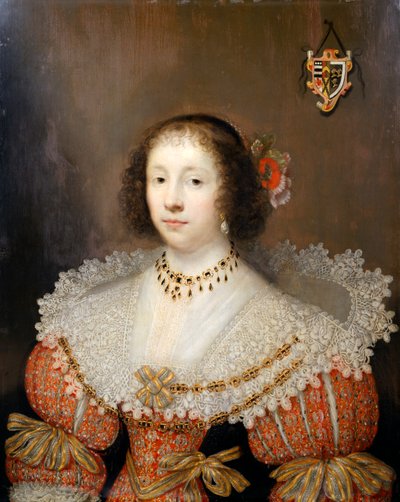 Margaret Hallyday, Lady Hungerford af Cornelius Janssen van Ceulen