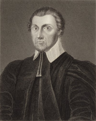 Richart Corbet, biskop af Norwich af Cornelius Janssen van Ceulen