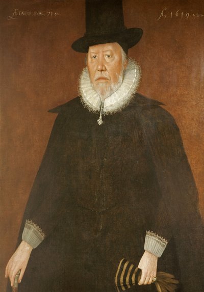 William Norwood, 1619 af Cornelius Janssen van Ceulen