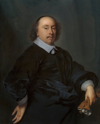 Portræt af en mand af Cornelius Johnson