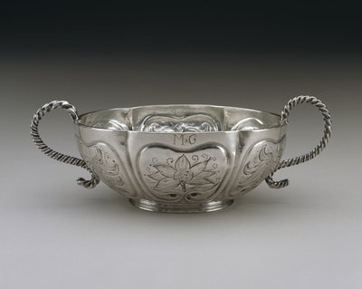 Brandyvinskål, 1696-1731 (sølv) af Cornelius Kierstede