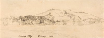 Muckross Abbey, Killarney af Cornelius Varley