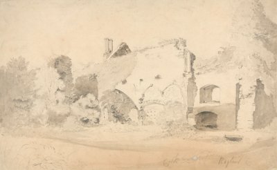 Raglan Slot af Cornelius Varley