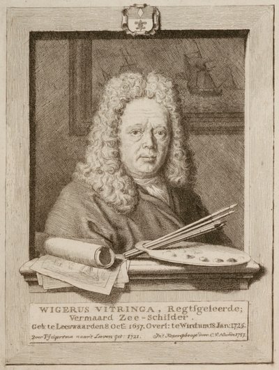Wigerus Vitringa (1657-1721) af Cornelius van Noorde