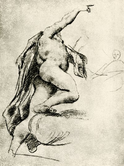 Bevægelsesstudie af Antonio da Correggio