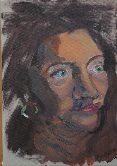 ukendt sitter af Cosima Duggal