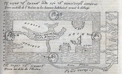 Planisfære (medlemmer) af Cosmas (after)