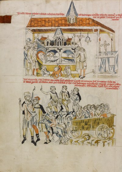 Den salige Hedvigs liv af Court workshop of Duke Ludwig I of Liegnitz and Brieg