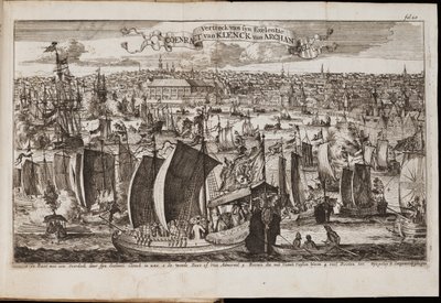 Arkhangelsk Fra: Historisk fortælling eller beskrivelse af rejsen, 1677 af Coyet