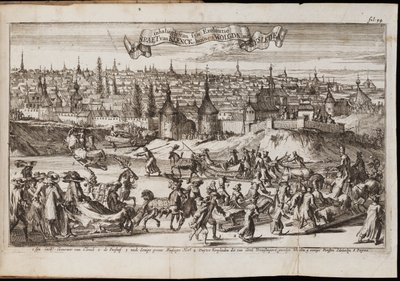 Vologda Fra: Historisch Verhael, eller Beschryving van de Voyagie, 1677 af Coyet