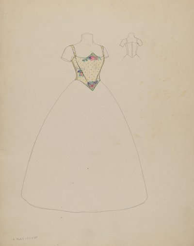 Design til bodice af Creighton Kay Scott