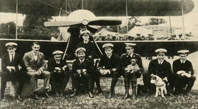 Kommandør Samson fra Royal Flying Corps...Første Verdenskrig, c1914, c1920. af Cribb