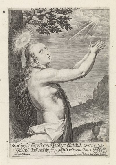 Af boetvaardige Maria Magdalena af Crispijn van de Passe (I)