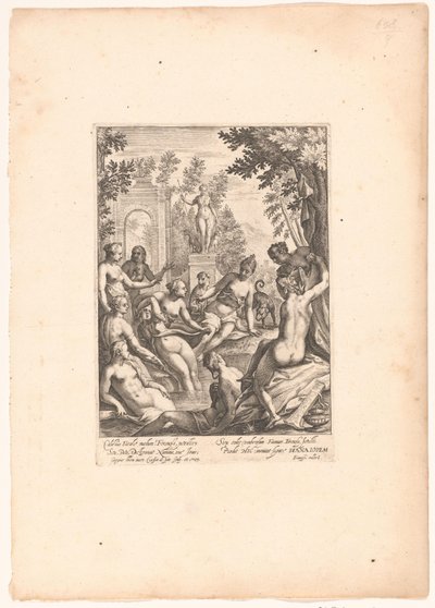 Diana i Callisto af Crispijn van de Passe (I)