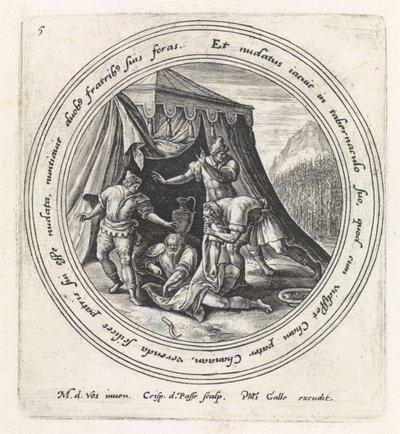 Noas drukkenskab History of Noah (serietitel) af Crispijn van de Passe (I)