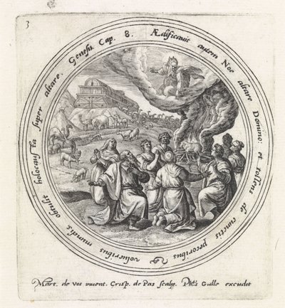 Noahs offer Noahs historie (serietitel) af Crispijn van de Passe (I)