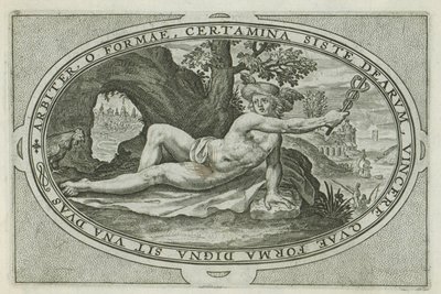 Merkur Gods and Goddesses Involvered in the Judgment of Paris (serietitel) af Crispijn van de Passe (I)