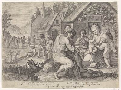 Det gode ægteskab af Crispijn van de Passe (II)