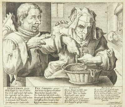 Satire over hygiejne af Crispijn van de Passe