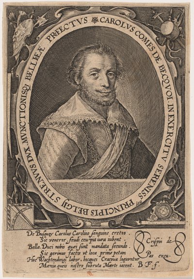 Charles de Bucquoy af Crispijn van de Passe I