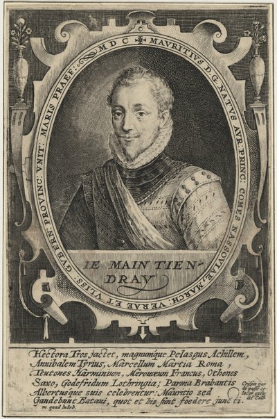Morits af Nassau, prins af Oranien af Crispijn van de Passe I