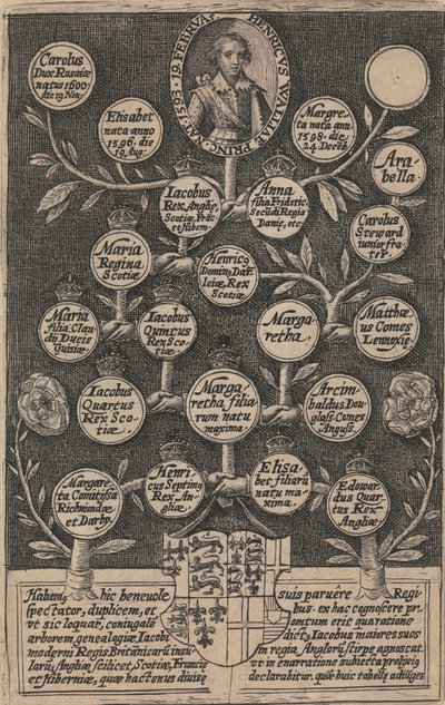 Hans Majestæts kongelige engelske maleri af kolonien af Crispyn de Passe the Elder