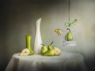Grøn pære-sommerfugl af Cristiano Giani
