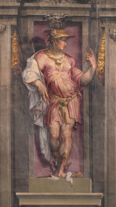 Merkur, 1556-1557 af Cristofano Gherardi