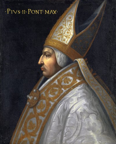 Portræt af pave Pius II, ca. 1560 af Cristofano dell Altissimo