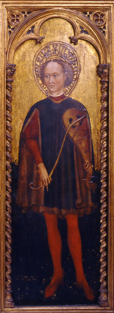Sankt Genesius af Rom, anden halvdel af det 15. århundrede. af Cristoforo Moretti