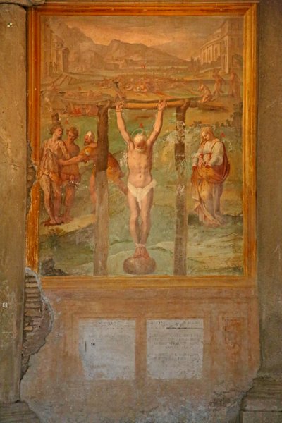Martyrdom og lemlæstelse af forskellige helgener af Cristoforo and Tempesta, Antonio Roncalli