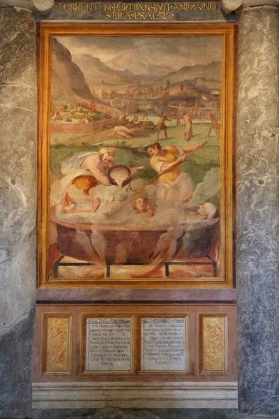 Martyrdøden for Ss Vitus, Modestus og hans kone Crescentia af Cristoforo and Tempesta, Antonio Roncalli