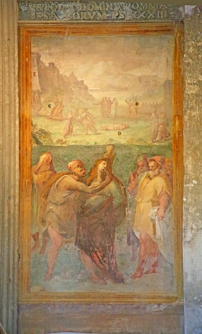 Martyrium af en kvindelig helgen af Cristoforo and Tempesta, Antonio Roncalli