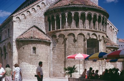 Sveti Krsevan kirke, bygget i 1175 af Croatian School