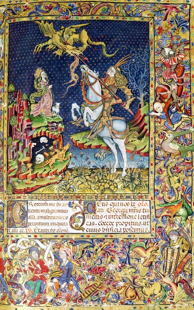 Missal af St. George af Topusko, 15.-16. århundrede af Croatian School