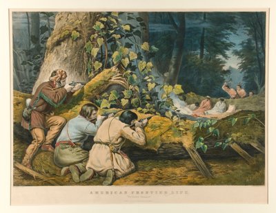 American Frontier Life af Currier and Ives