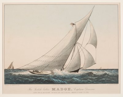 The Scotch Cutter Madge, kaptajn Duncan af Currier and Ives