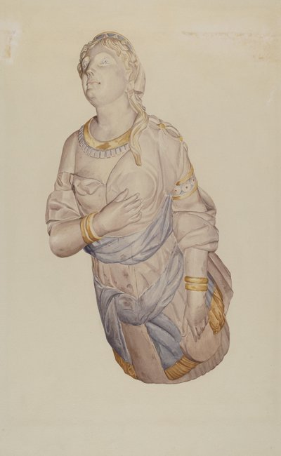 Galionsfigur fra "Kenilworth" af Curry M. Bartlett