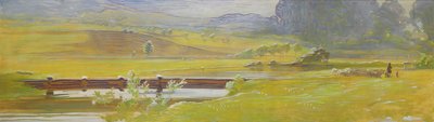 Engdalen nær Pretzfeld, ca. 1898 af Curt Herrmann