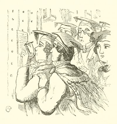 Højskoleeksamenliste af Cuthbert Bede